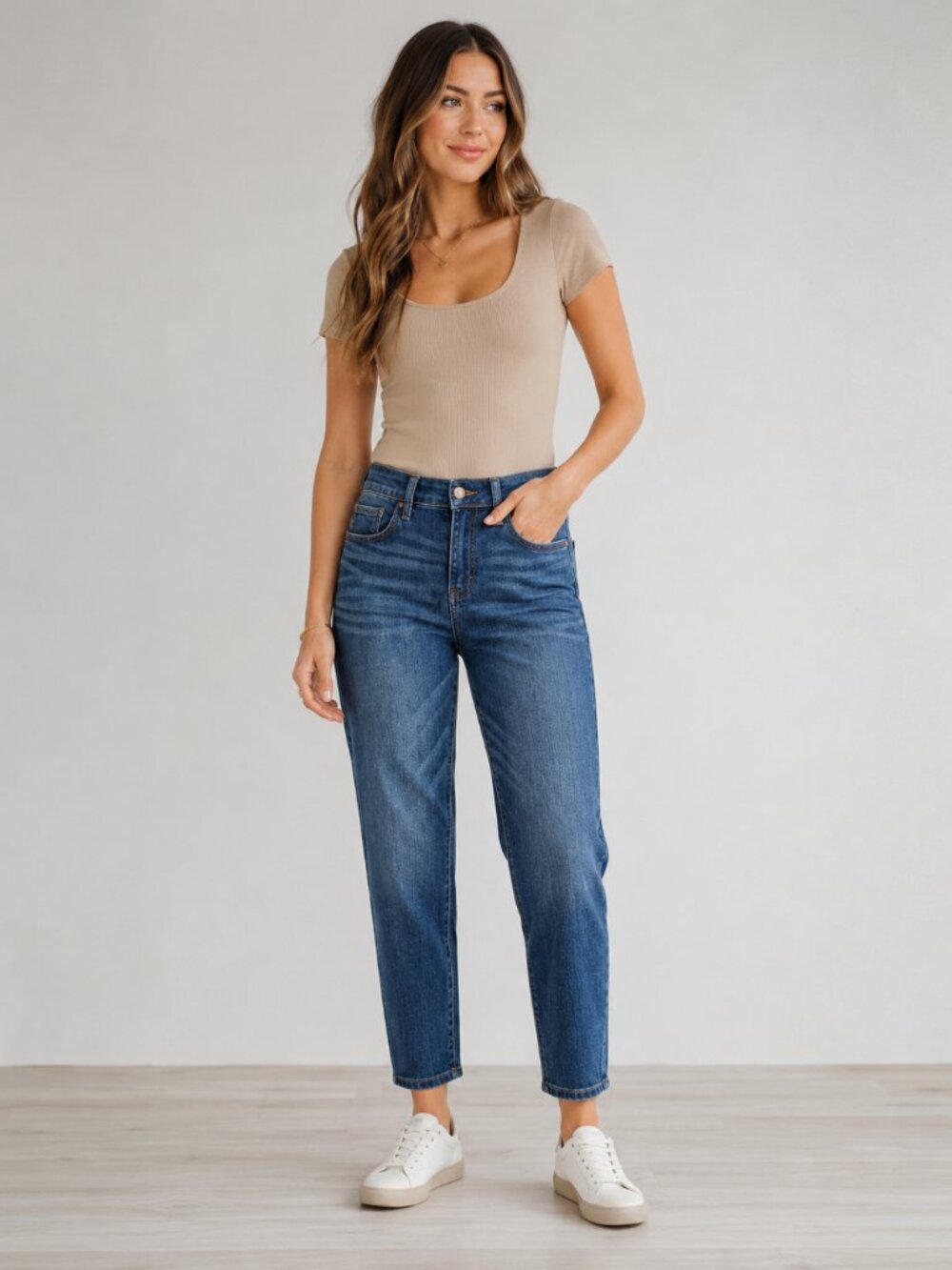 Judy Blue Relaxed Fit Blue Jeans Womens 29 Casual Fall Classic Mid Rise Denim